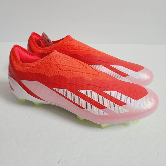 NEW Adidas X Crazyfast Elite FG Soccer Cleats IG0611 Size 12 Solar Red main image 8